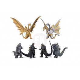 Godzilla Generations Gekizou Series PVC sochas 8 - 9 cm Assortment Kaiju Part. 1 (6)